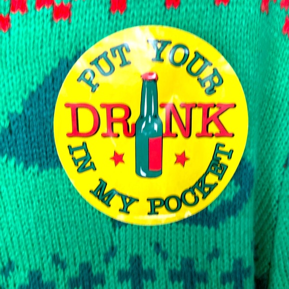 BLIZZARD BAY Ugly Christmas Sweater Just Gift It Men’s Size Large - Picture 5 of 9